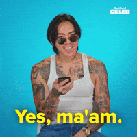Yes ma'am
