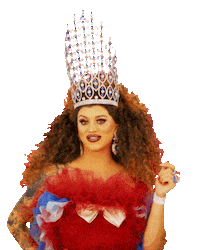 Happy Rupauls Drag Race Sticker by Videoland