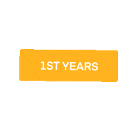 First Year University Sticker