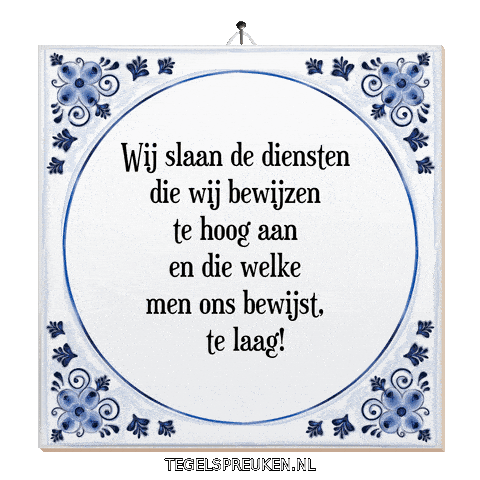 Humor Teamwork Sticker by Tegelspreuken.nl
