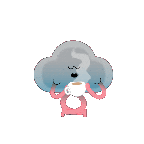 Hot Chocolate Coffee Sticker by Met Office weather