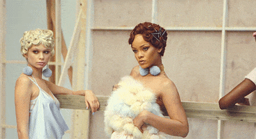 pose posing GIF by Rihanna X Stance