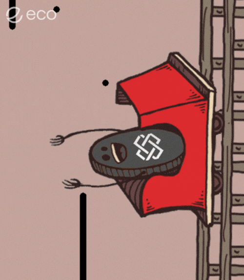 To The Moon Crypto GIF by Eco