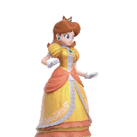Princess Daisy Sticker