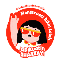 Menstruasi Anemia Sticker by Neurobion ID