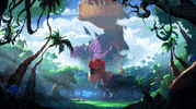 dinosaur look out GIF