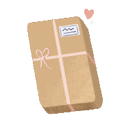 Delivery Hearts Sticker