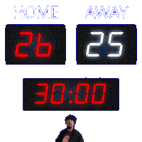 25 Away Sticker
