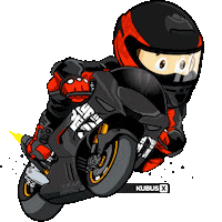 Race Motor Sticker by Kubus Digital