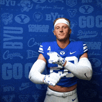 College Football Go Cougs GIF by BYU Cougars