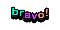 Bravo Sticker by Snof_pasjasola