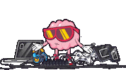Crypto Glasses Sticker by BigBrains