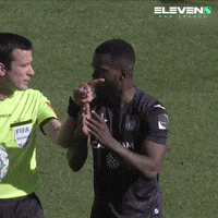 Discussion Referee GIF by ElevenSportsBE