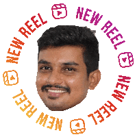 Rajesh Rockstar Sticker by BORN ON INSTAGRAM