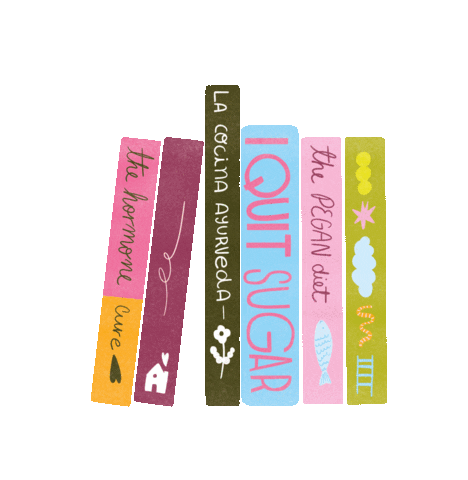 Books Cooking Sticker by monoblock