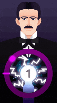 Shock Tesla GIF by PLAY