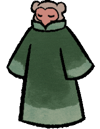 Monkey Character Sticker by Sticky Brain Studios