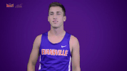 purple aces evansville GIF by Missouri Valley Conference