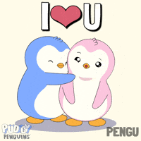 I Love You Penguin GIF by Pudgy Penguins