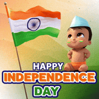 Independence Day GIF by Chhota Bheem