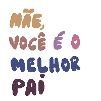 Mãe Pai Sticker