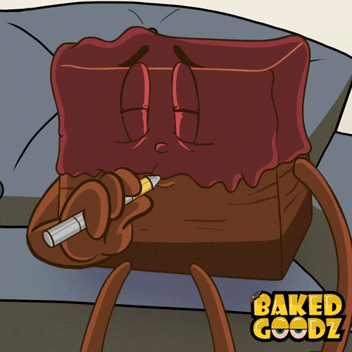 Smoke Smoking GIF by Baked Goodz