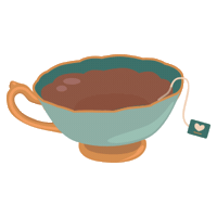 Happy Coffee Sticker