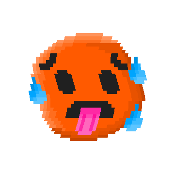 R74n hot summer water emoji Sticker
