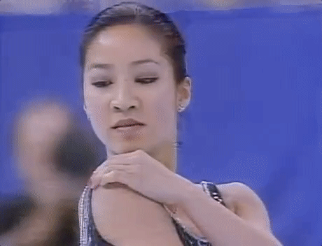 ice skating asian american history month GIF