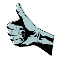 Sunglasses Thumbs Up Sticker by smykker