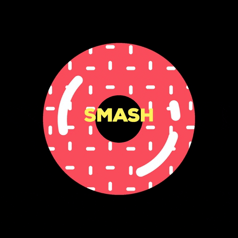 YoYonutz donut yonutz yonutz smash smash donut GIF