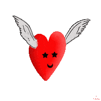 In Love Heart Sticker