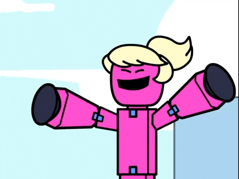 Good Vibes Love GIF by Stikbot