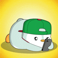 Text Me Back GIF by Pudgy Penguins