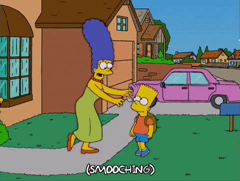 homer simpson love GIF