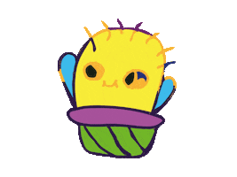 maddeals cacti potty Sticker