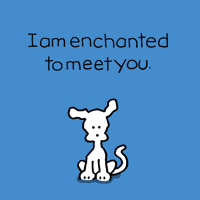 Glad To Meet You GIF by Chippy the Dog