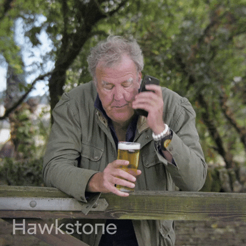 Hawkstone giphyupload happy celebration beer GIF