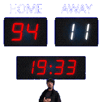 11 Away Sticker