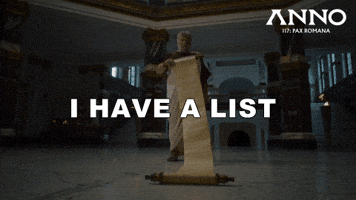 AnnoGame rome list roman questions GIF