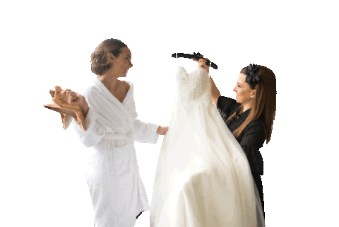 Wedding Dress Love Sticker by kamatakimaria
