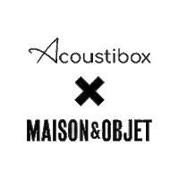 Maisonobjet Sticker by Acoustibox
