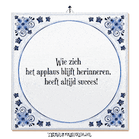 Nl Geluk Sticker by Tegelspreuken.nl
