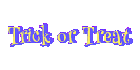 Trick Or Treat Halloween Sticker