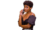 Erika Januza Eye Roll Sticker by Salon Line