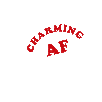 lulusimonstudio charming af Sticker