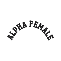 Sassy Alpha Female Sticker by LULUSIMONSTUDIO