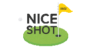 golfing golf club Sticker