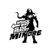 MelancholyStar beach pointing tentacle minore Sticker