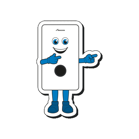 Character Mascot Sticker by Worcester Bosch